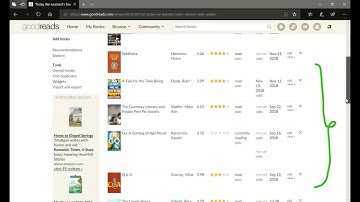 How to add a DNF shelf + importing books on Goodreads