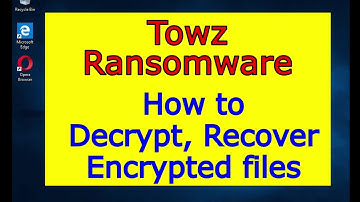 Towz virus (ransomware). How to decrypt .Towz files. Towz File Recovery Guide.