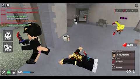 [Knife Ability Test] Exploiter using god mode in KAT