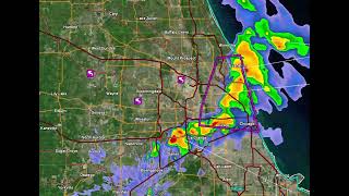 Chicago radar loop