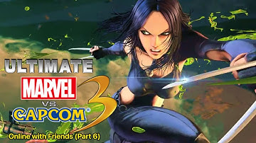 Ultimate Marvel VS Capcom 3: Online with Friends (Part 6)