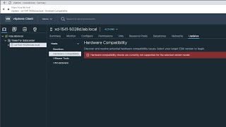 Popular Supermicro SuperServer SYS-5028D-TN4T is on VMware HCG for ESXi 7.0U2 but isn't in vLCM