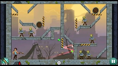 Stupid Zombies Gameplay Walkthrough - Level 1- 5 Part 1 Android game