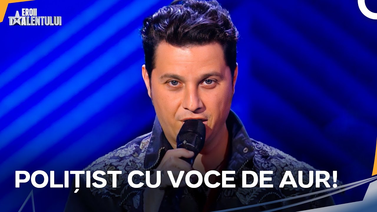 Polițistul Care I-a Pus La Treabă Pe Jurați! | Romanii au Talent