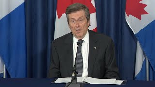Mayor john tory reacted to the news that toronto won't be able enter
stage 3 and called on province tighten restrictions around reopening
of ba...