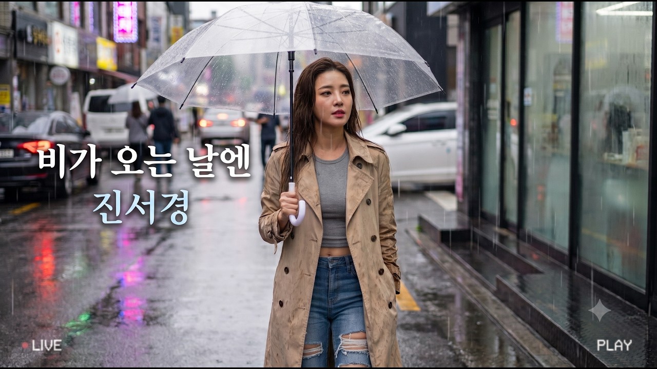 진서경 - 비가 오는 날엔 (Official MV) | 비 오는 날 파전에 소주 한잔 생각나는 노래 🌧️