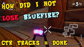 CTR Developer Time Trials  - Part 4! How did I not lose Bluefire?