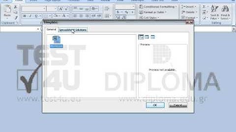 Create a new workbook based on the Expense Report template.
