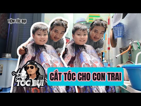 Cắt tóc cho đại ka khu Gò Mây