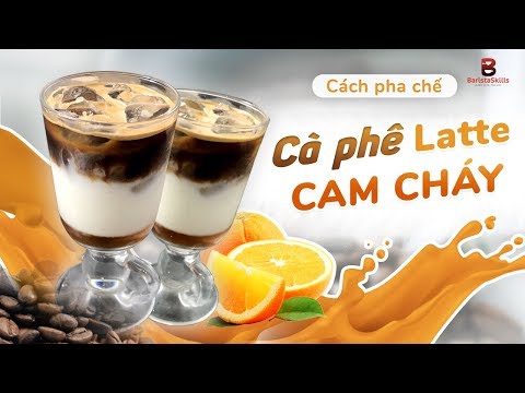 Video [BARISTA SKILLS] Bài 82: Cách pha chế Cà phê Latte Cam... - YouTube