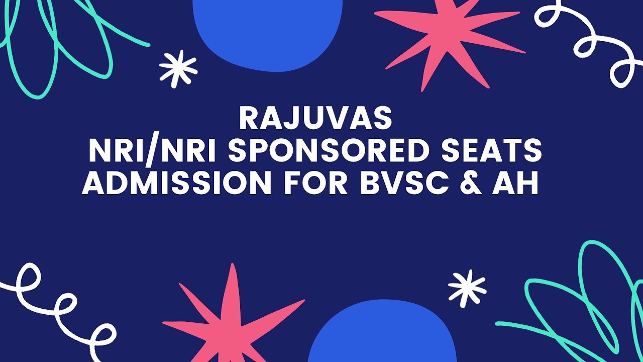 BVSc & AH Admission 2022 