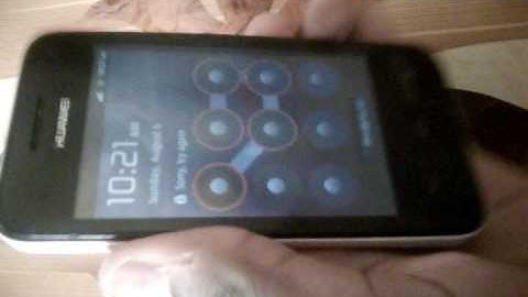 How to unlock huawei Y220