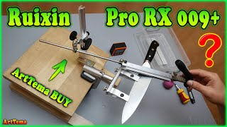 Ruixin Pro RX009 knife sharpening system | Sharpening kitchen knife on knife sharpener Ruixin Pro 5.