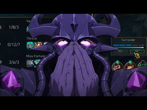 INSANE SOLO CARRY KASSADIN (1V9)