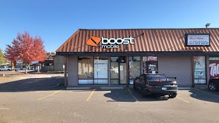 Abandoned Boost Mobile (HERITAGE SQUARE) - Salem, OR