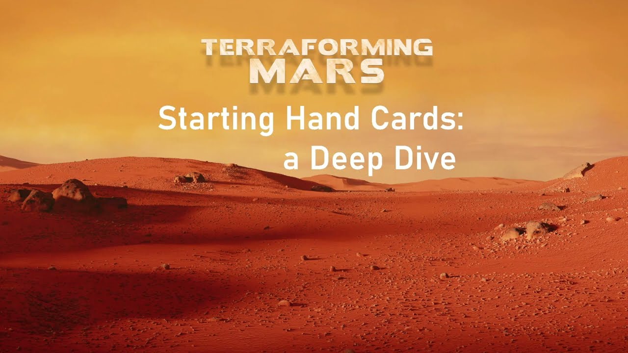 Стартовые карты — подробный анализ | Терраформирование Марса