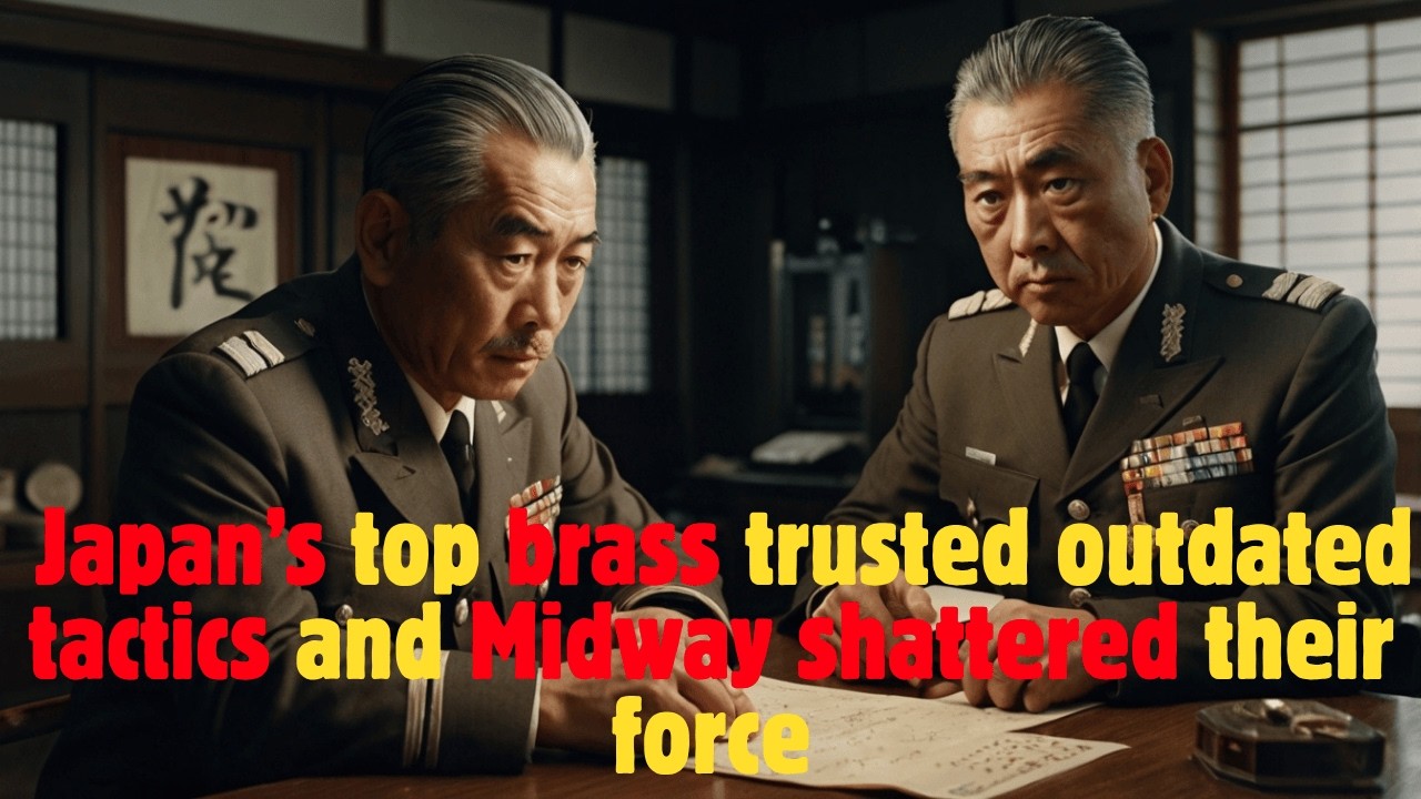 Japan’s top brass trusted outdated tactics and Midway shattered their force!