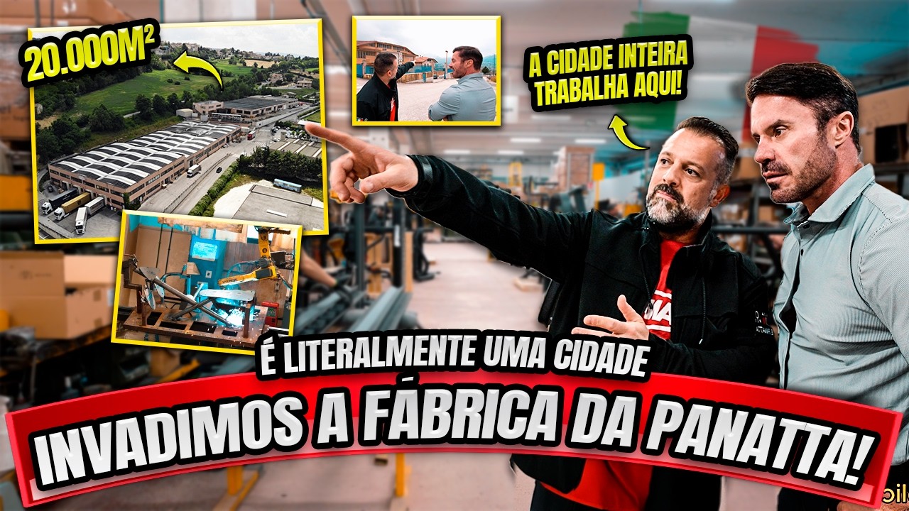 A GIGANTE FÁBRICA DA PANATTA NA ITÁLIA - MAIS DE 20MIL METROS DE ESPANSÃO!