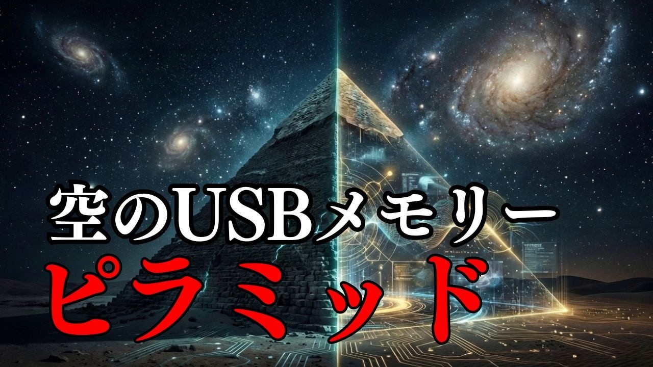 ピラミッドは空のUSBメモリー・人類進化と現代AI社会の真実 - YouTube