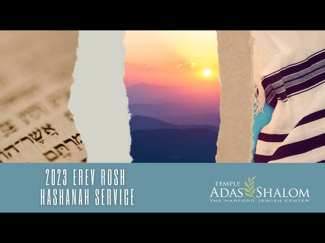 2023 Erev Rosh Hashanah Service - Rabbi's Remarks