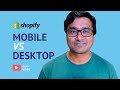 Mobile versus Desktop (with captions)