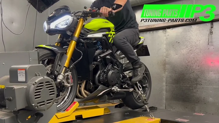 Stock Base Dyno Run Triumph Street Triple 765 RS