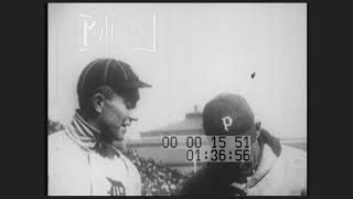 1909 World Series Game 1 Pittsburgh Vs. Detroit