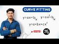 Curve fitting | Fitting a curve | Parabola curve fitting #tks #curvefitting #parabola