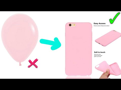 Homemade Phone Case from Balloon Easy