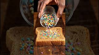 Crunchy Glass Ball Inside Bread 🤯 Ultimate ASMR #youtubeshorts #satisfying #breadslice #asmr