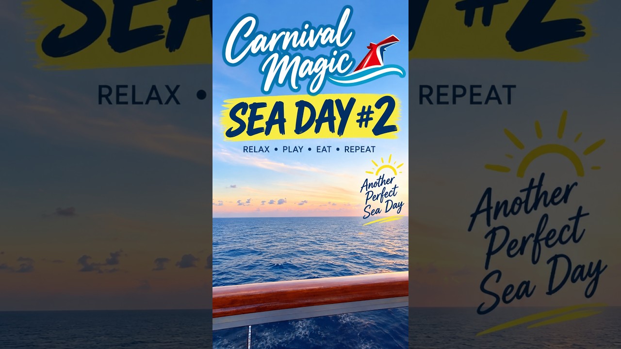 Carnival Magic Sea Day #2: Ropes Course, Waterslides & Dinner Hits and Misses!
