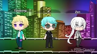 Mystic Messenger [Yoosung, V, Zen vocals] My kitty~ {GachaVerse ver.} screenshot 4