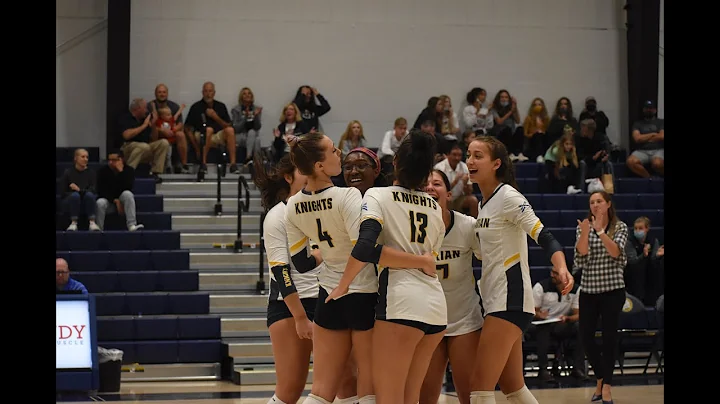 Marian Volleyball Highlights vs No. 17 Taylor