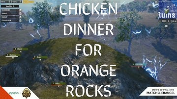 CHICKEN DINNER FOR ORANGE ROCKS I PMIT SEMIFINAL GROUP C