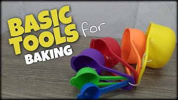 Baking Tools for Beginners | Basic Tools for Baking | Bakery Stuff