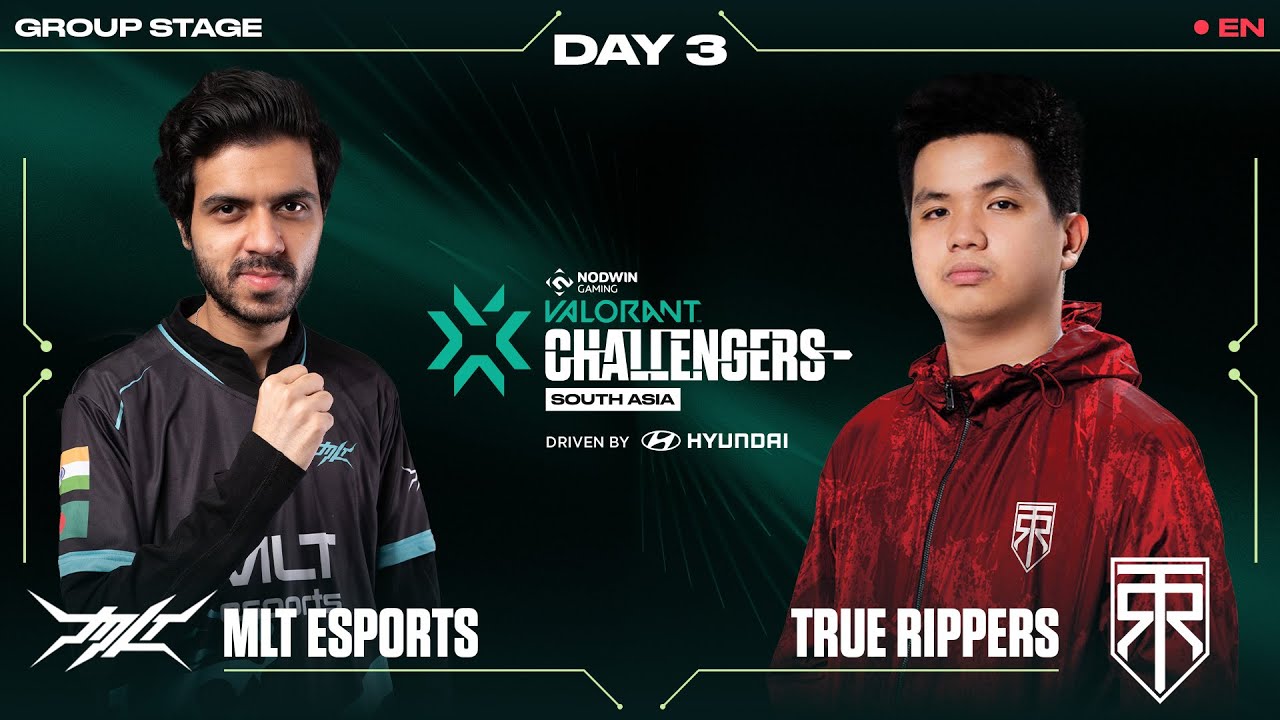 MLT Esports vs True Rippers [EN] NODWIN Valorant Challengers South Asia 🏆