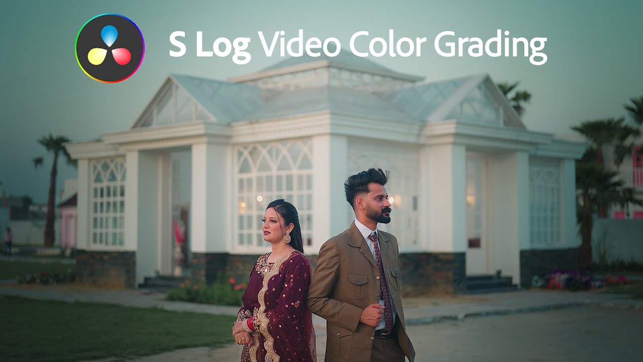 S Log | Pre wedding | Advanced Color Grading Davinci Resolve 19 ...