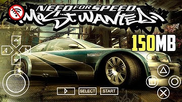 [NEW] NEED FOR SPEED MOST WANTED PPSSPP ISO MOD ANDROID WITH SAVE DATA + TEXTURE PACK | NFS MW PSP