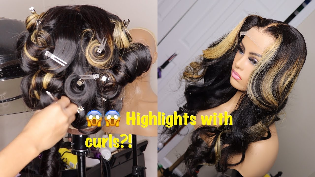 ЭФФЕКТНЫЕ КУДРЯВКИ //ПАРИК С ВЫДЕЛЕНИЕМ ИНДИВИДУАЛЬНЫХ ПРЯДЕЙ