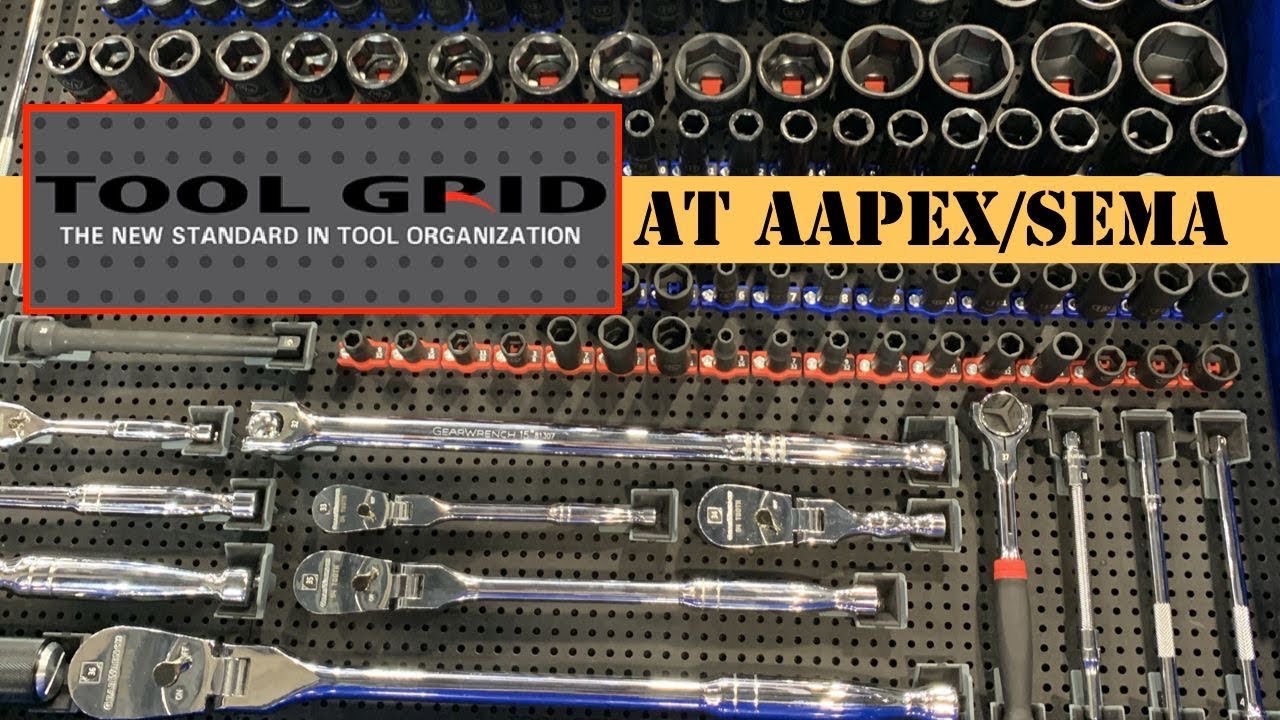 Tool Grid Toolbox Organizer at the AAPEX SEMA Show 