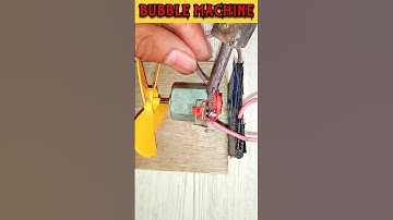 🔥Amazing BUBBLE Gadget || 🤑 How To Make A Bubble Machine At Home #youtubeshorts #shorts