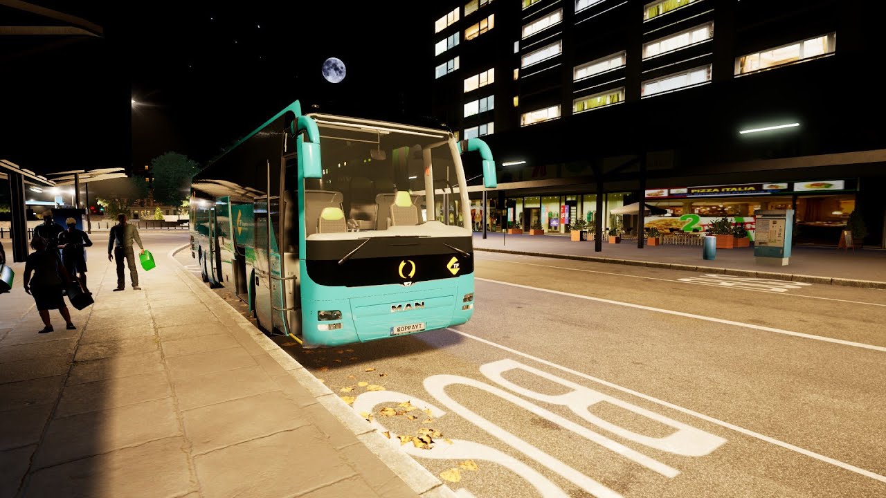 Leipzig - Potsdam | *Late night drive* | MAN Lion’s Coach | Fernbus Coach Sim