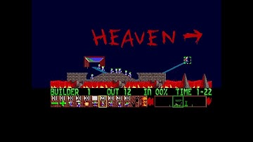 Lemmings Taxing Level 3 Walkthrough Amiga