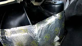 видео Шумоизоляция багажника Калины