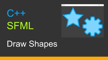C++  SFML 3  |  Draw Shapes