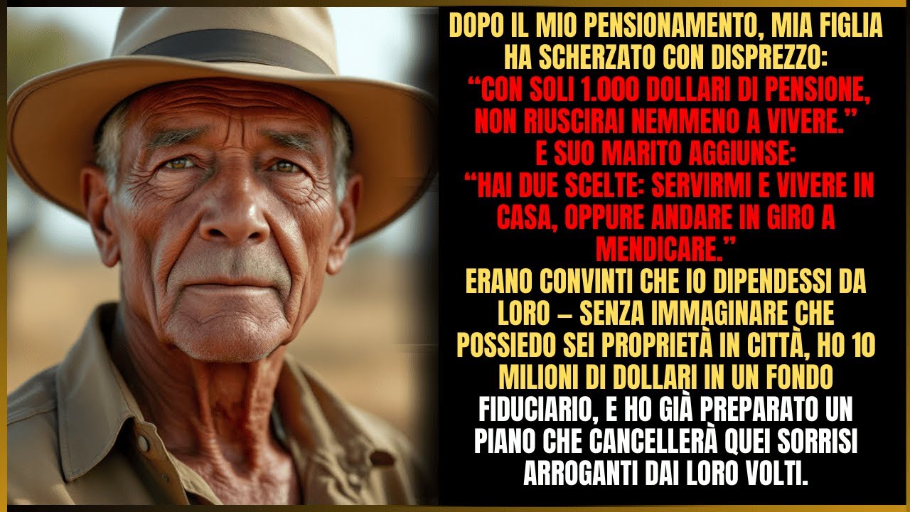 «Servimi e resta qui o vai a mendicare», disse mia cognata, ignara di ciò che stava per accadere.