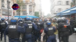 10 Septembre Manifestation Halles Paris-Direct
