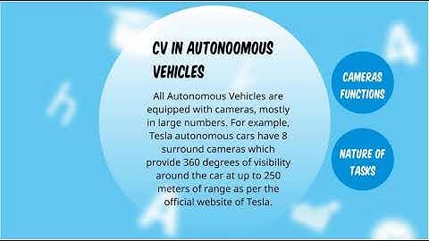 Application of Computer Vision in Autonomous Vehicles
