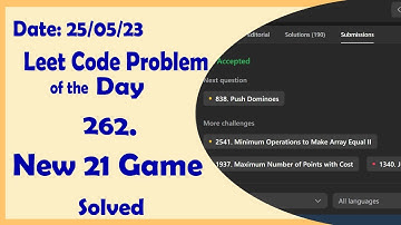 837 || New 21 Game || C++ || Leetcode Daily Challenge