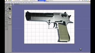 Anim8or Tutorial 1 : Modelling a Deagle Part 1 (1/2)